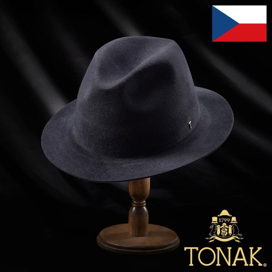 中折れハット メンズ レディース ソフト帽 ダークグレー ラビット 帽子 トナック ブラゾン Fakfakkab Go Id