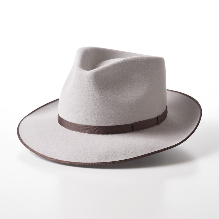 Tonak ラビットファーフェルトハット メンズ 中折れハット 帽子 秋 冬 シンプル 大きいサイズ ヴィオラ Lightgrey ギフト プレゼント Tnk012 メンズハット 帽子専門店 時谷堂 通販 Yahoo ショッピング