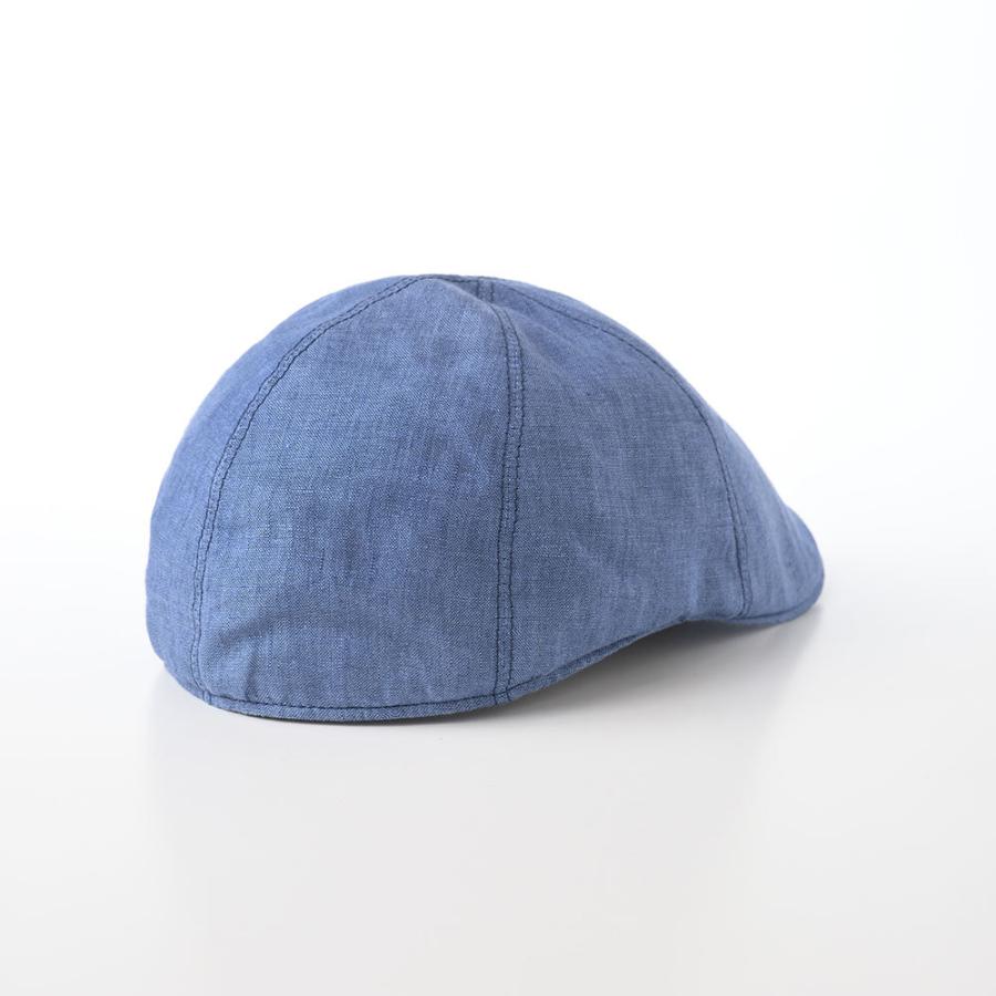 WIGENS ハンチング帽 メンズ レディース 帽子 父の日 キャップ CAP 春 夏 大きいサイズ カジュアル Pub Cap（パブキャップ）W101244 ブルー｜homeroortega｜03