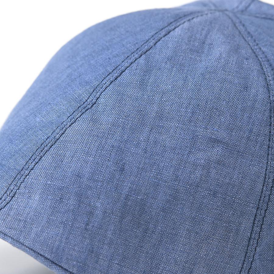WIGENS ハンチング帽 メンズ レディース 帽子 父の日 キャップ CAP 春 夏 大きいサイズ カジュアル Pub Cap（パブキャップ）W101244 ブルー｜homeroortega｜04