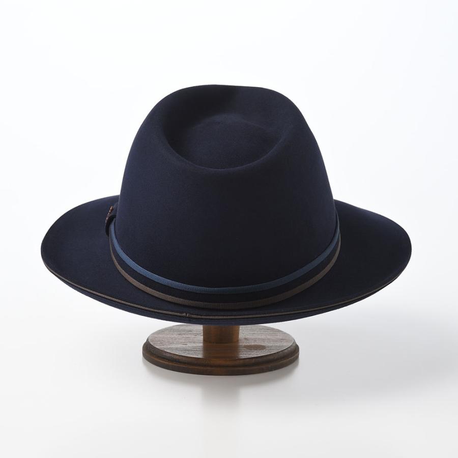 Zapf 中折れハット ビーバーフェルトハット メンズ 帽子 大きいサイズ 秋 冬 ブランド オーストリア製 Este Beaver Blau（エステ ビーバー ブラウ）  ギフト