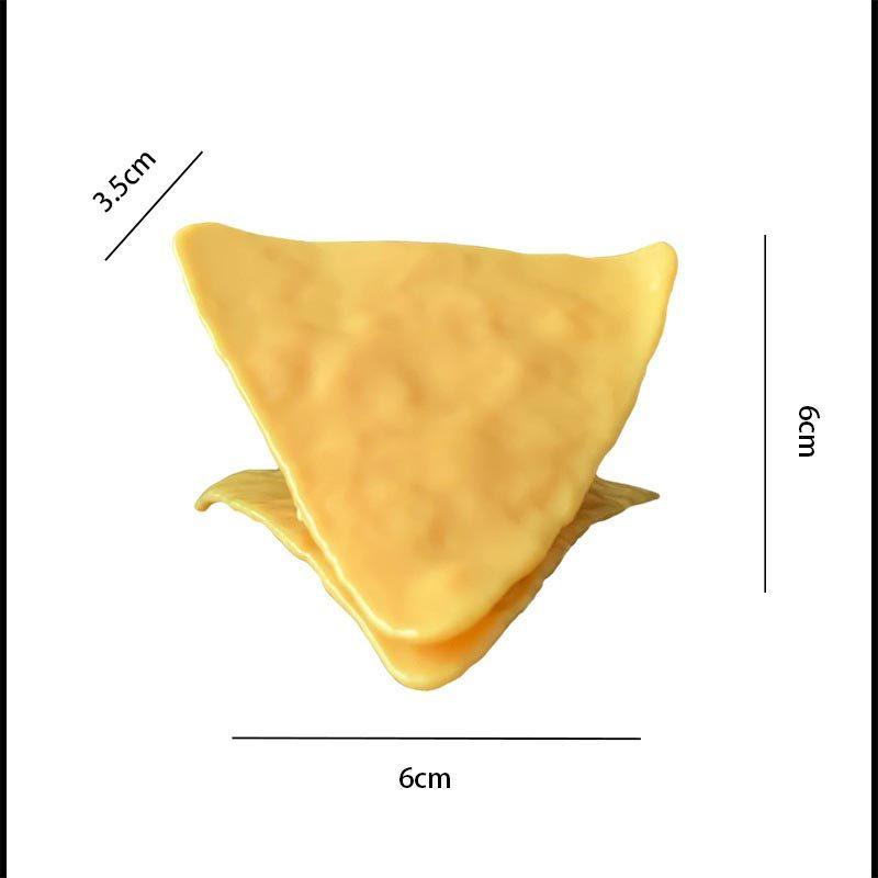 バッグクリップ 袋止めクリップ 4個セット ポテトチップス 袋留め おしゃれ かわいい 北欧 子ども 雰囲気 北欧風 丸い 三角 ユニーク雑貨 | ブランド登録なし | 02