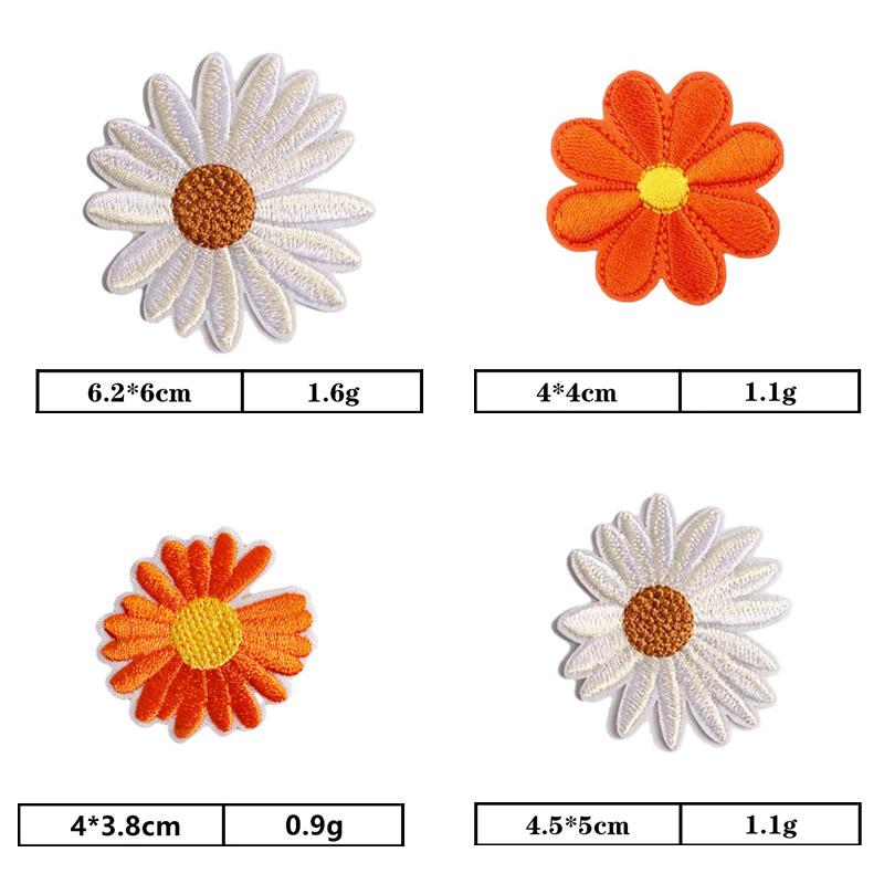 花 ワッペン 21枚セット フラワー 蜜蜂 刺繍 アイロン キャラクター アップリケ 入園 入学 かわいい 送料無料 お買い得 親子 男の子 女の子 保育園 幼稚園 | ブランド登録なし | 05