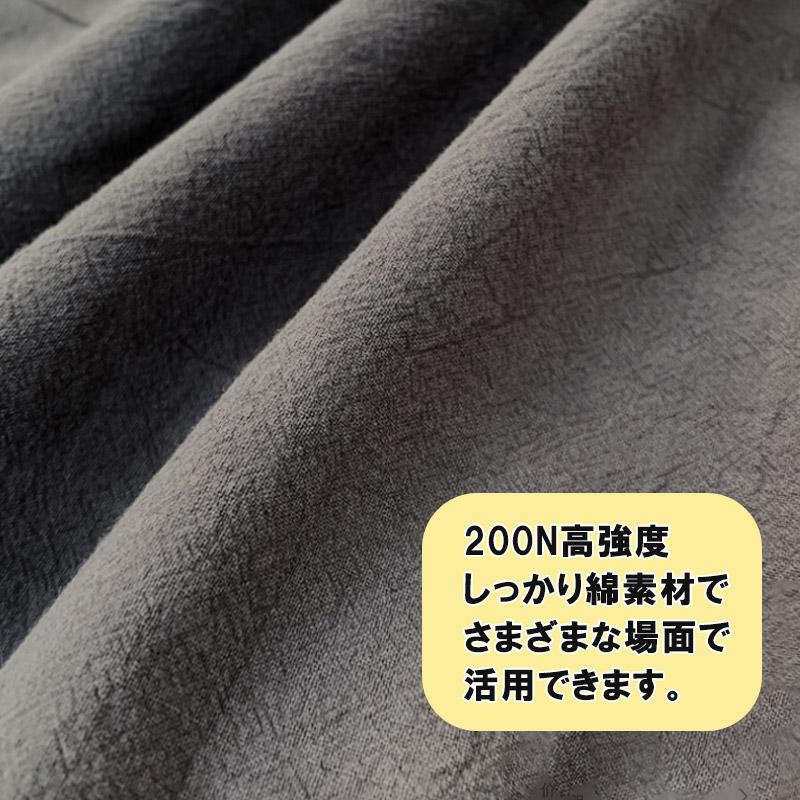 エプロン シンプル 綿100% 保育士 おしゃれ 女性 撥水加工 カフェ キッチン用品 幼稚園 教諭 かわいい カフェ 花屋さん リネン かぶり ブランド 50代 メンズ | ブランド登録なし | 08