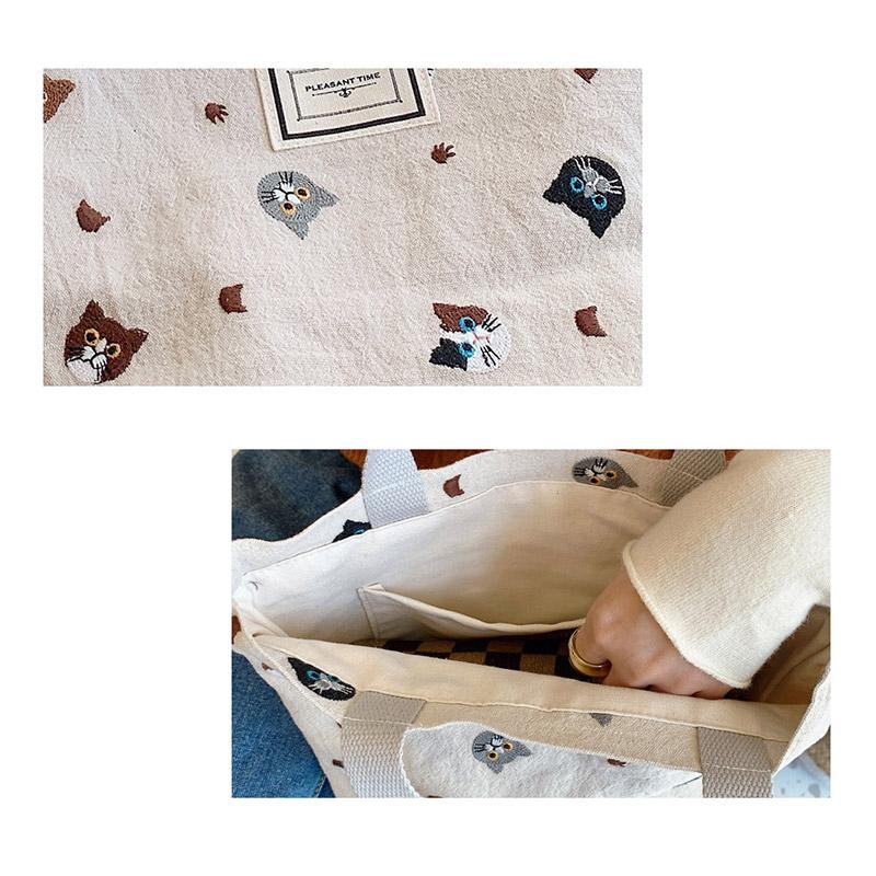 トートバッグ 帆布 ミニトートバッグ 仕切り レディース メンズ おしゃれ 20代 キャンバス 小さめ ブランド かわいい 軽量 ランチバッグ | ブランド登録なし | 15