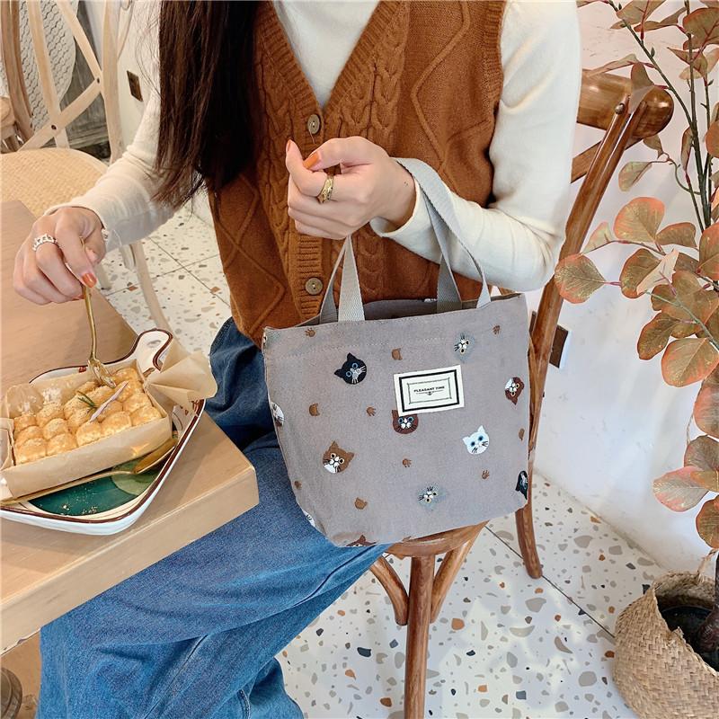 トートバッグ 帆布 ミニトートバッグ 仕切り レディース メンズ おしゃれ 20代 キャンバス 小さめ ブランド かわいい 軽量 ランチバッグ | ブランド登録なし | 10