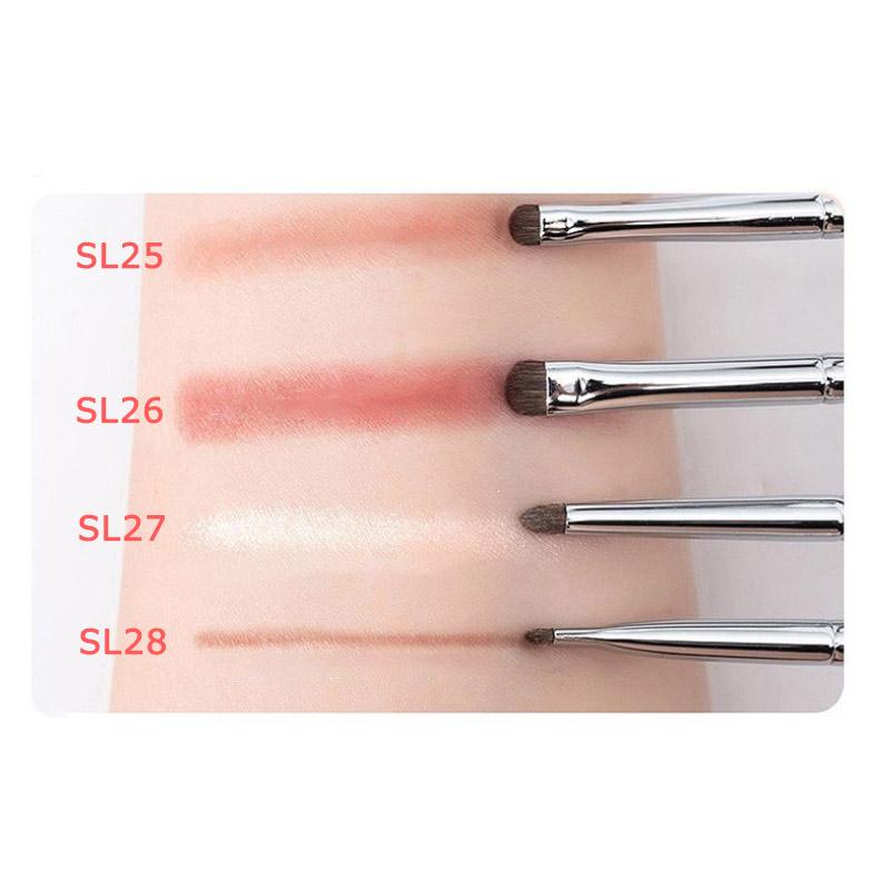 メイクアップブラシ4本セット Amazon | 4 in 1 小型メイクブラシセット ポータブル トラベル