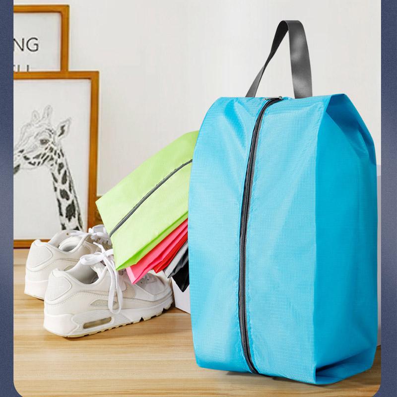 靴 収納袋 省スペース アイディア ポーチ スリム おしゃれ 部活 ジム 旅行用品 旅行用 小分けバッグ トラベルポーチ シューズポーチ 防水素材 おしゃれ | ブランド登録なし