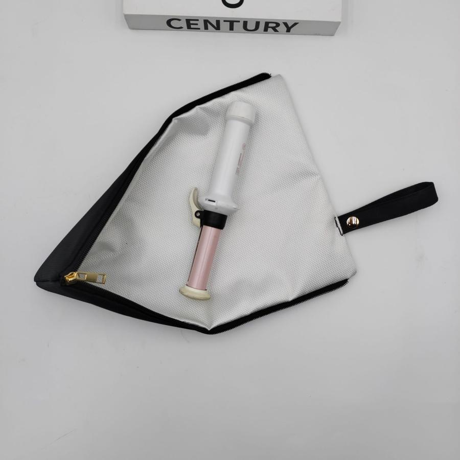 ヘアアイロンケース 耐熱 収納 ヘアアイロンポーチ ヘアアイロン コテ 旅行 ポーチ 吊り下げ ケース 熱いまま ケース 携帯 持ち運び 耐熱ポーチ | ブランド登録なし | 12