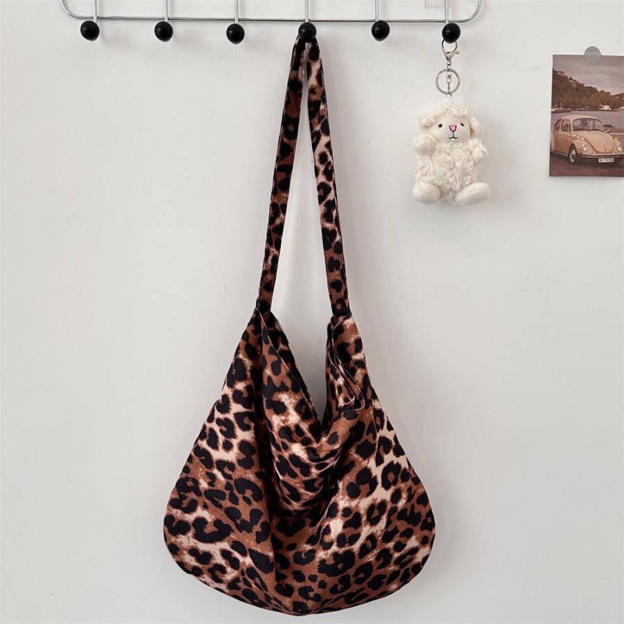 トートバッグ ヒョウ柄 レディース メンズ おしゃれ 20代 キャンバス 大きめ ブランド かわいい 軽量 ランチバッグ 爆買 | ブランド登録なし | 09