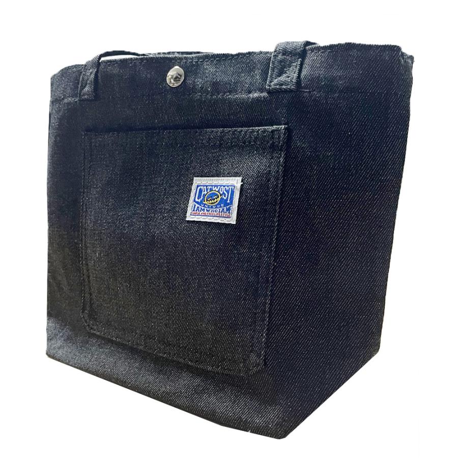 トートバッグ デニム調 レディース メンズ おしゃれ 20代 キャンバス ランチバッグ ブランド かわいい 軽量 巾着袋 爆買 | ブランド登録なし | 02