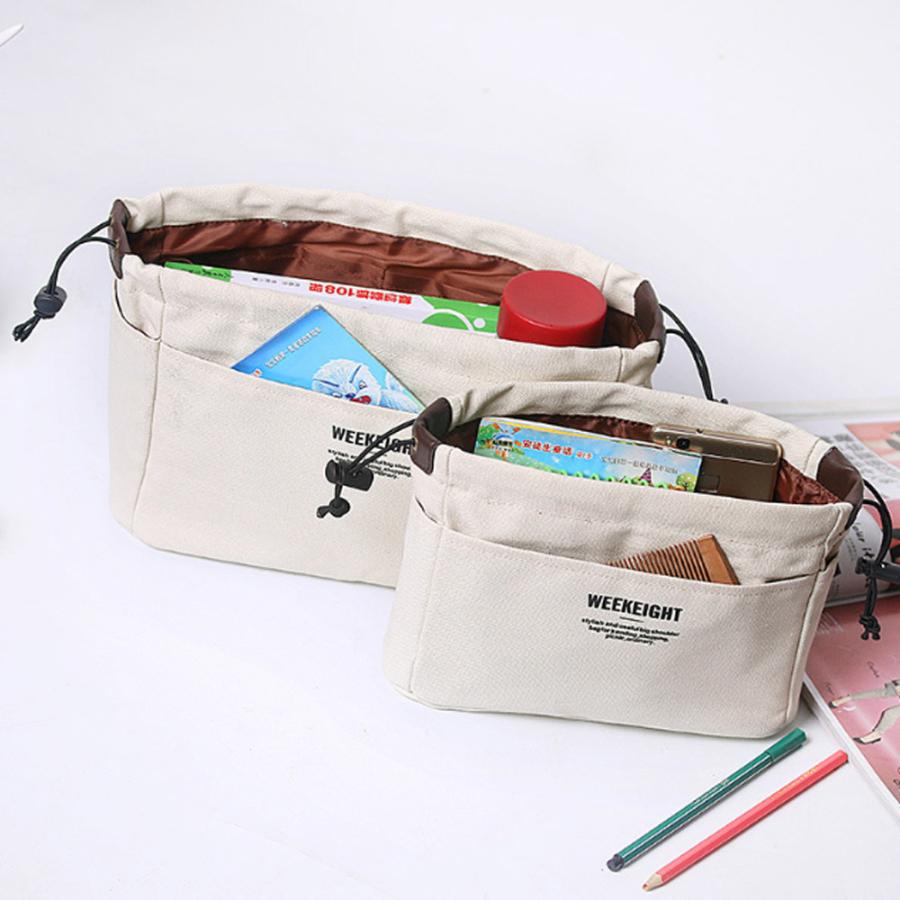 バッグインバッグ リュック 自立 ヨコ型 トートバッグ 小さめ インナーバッグ 中身 整理 便利グッズ | ブランド登録なし | 13