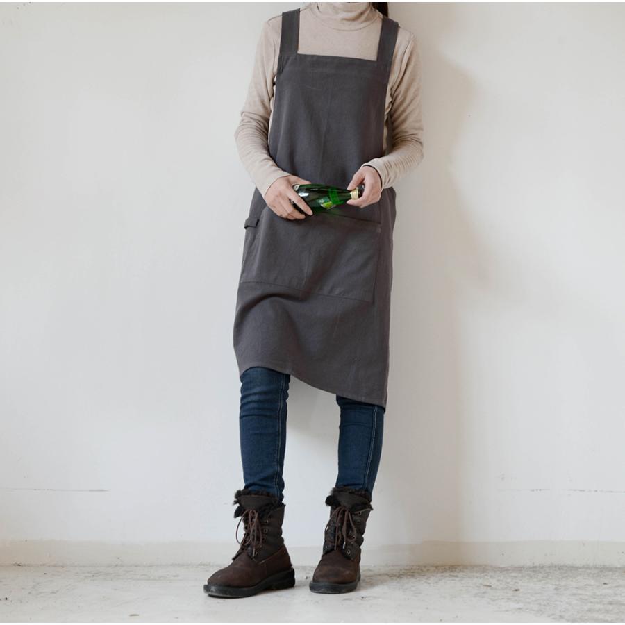 エプロン おしゃれ 保育士 女性 カフェ キッチン 幼稚園 教諭 かわいい カフェ 花屋さん 防水 リネン 安い 50代 ブランド メンズ | ブランド登録なし | 06