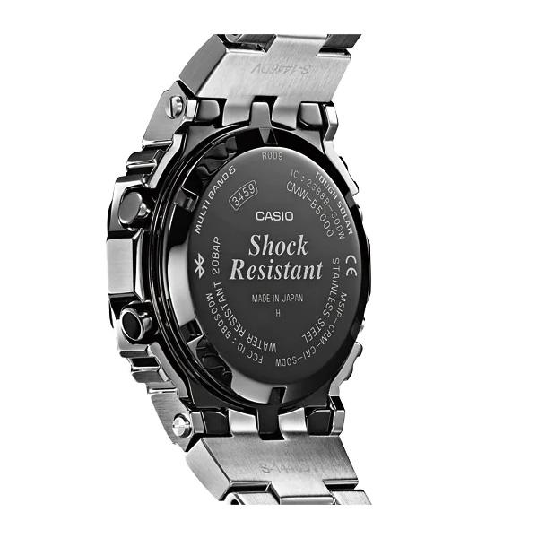 カシオ CASIO 腕時計 GMW-B5000D-1JF Gショック G-SHOCK メンズ オールシルバー Bluetooth搭載 ステンレスバンド 電波ソーラー デジタル（国内正規品）｜homeshop｜05