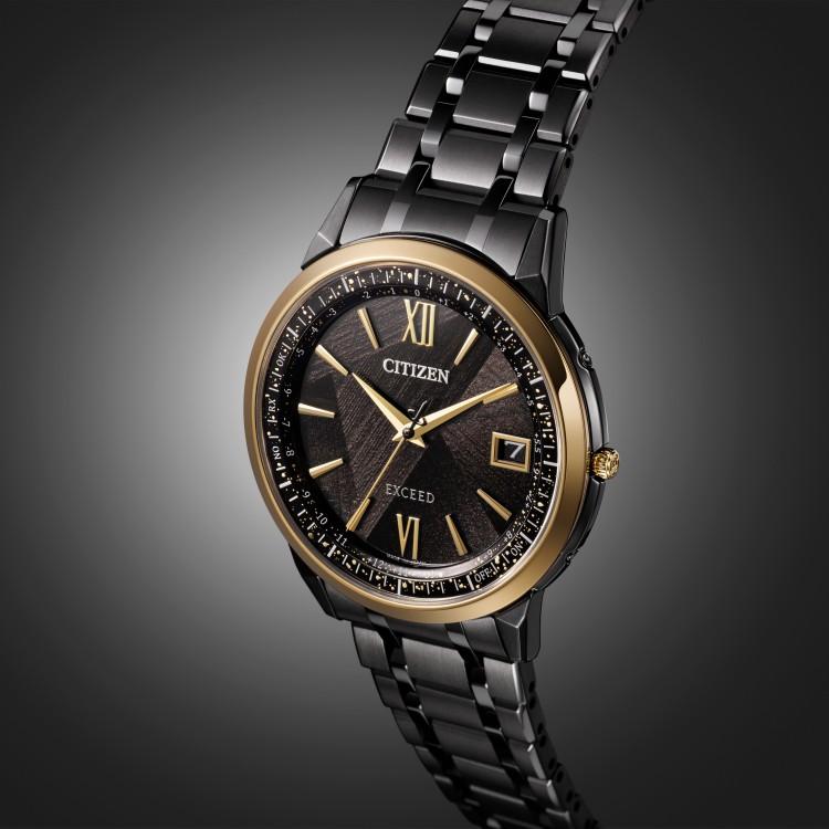 シチズン エクシード 腕時計 LIGHT in BLACK 限定モデル メンズ 国内正規品 CB1147-61Eの画像