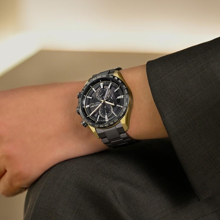 ATTESA（CITIZEN） シチズン アテッサ 腕時計 LIGHT in BLACK 限定