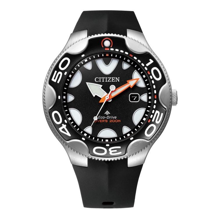（在庫限り 特価）シチズン CITIZEN 腕時計 BN0230-04E プロマスター PROMASTER メンズ MARINEシリーズ ダイバー200m オルカ シャチ ソーラー（国内正規品） | PROMASTER