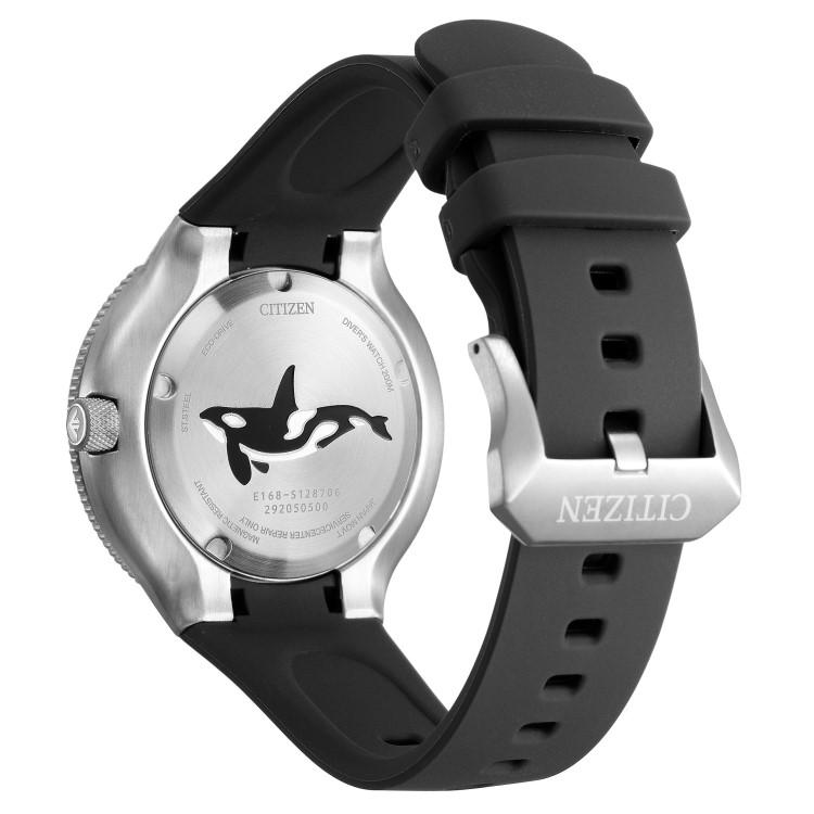 （在庫限り 特価）シチズン CITIZEN 腕時計 BN0230-04E プロマスター PROMASTER メンズ MARINEシリーズ ダイバー200m オルカ シャチ ソーラー（国内正規品） | PROMASTER | 02