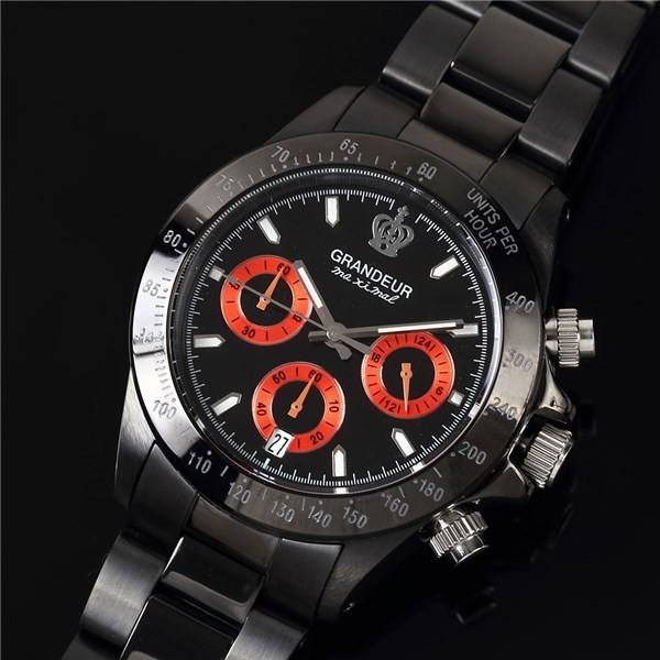 Jgr005w2 クロノグラフ ステンレスバンド 腕時計 多針アナログ ホームショッピング クロノグラフ ステンレスバンド 日本製 クオーツ Jgr005w2 正規輸入品 グランドール Grandeur メンズ 通販 日本製 夏セール開催中 Max80 Off 腕時計