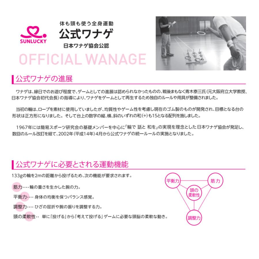 サンラッキー 公式ワナゲバッグ付セット SL-X 日本ワナゲ協会公認
