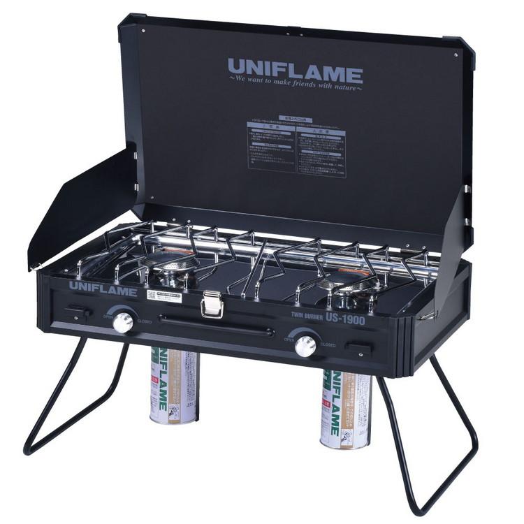 UNIFLAME ユニフレーム ツインバーナー US-1900 ブラック LTD UNIFLAME ユニフレーム ツインバーナー US-1900 ブラック LTD