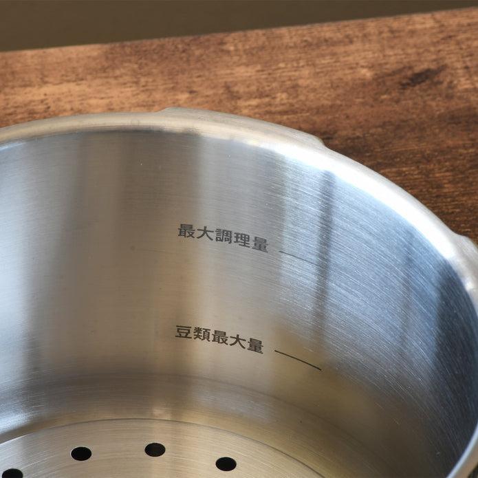 パール金属 NEW普段使いの圧力鍋3.0L(ガラス蓋・目皿付) HC-379 3