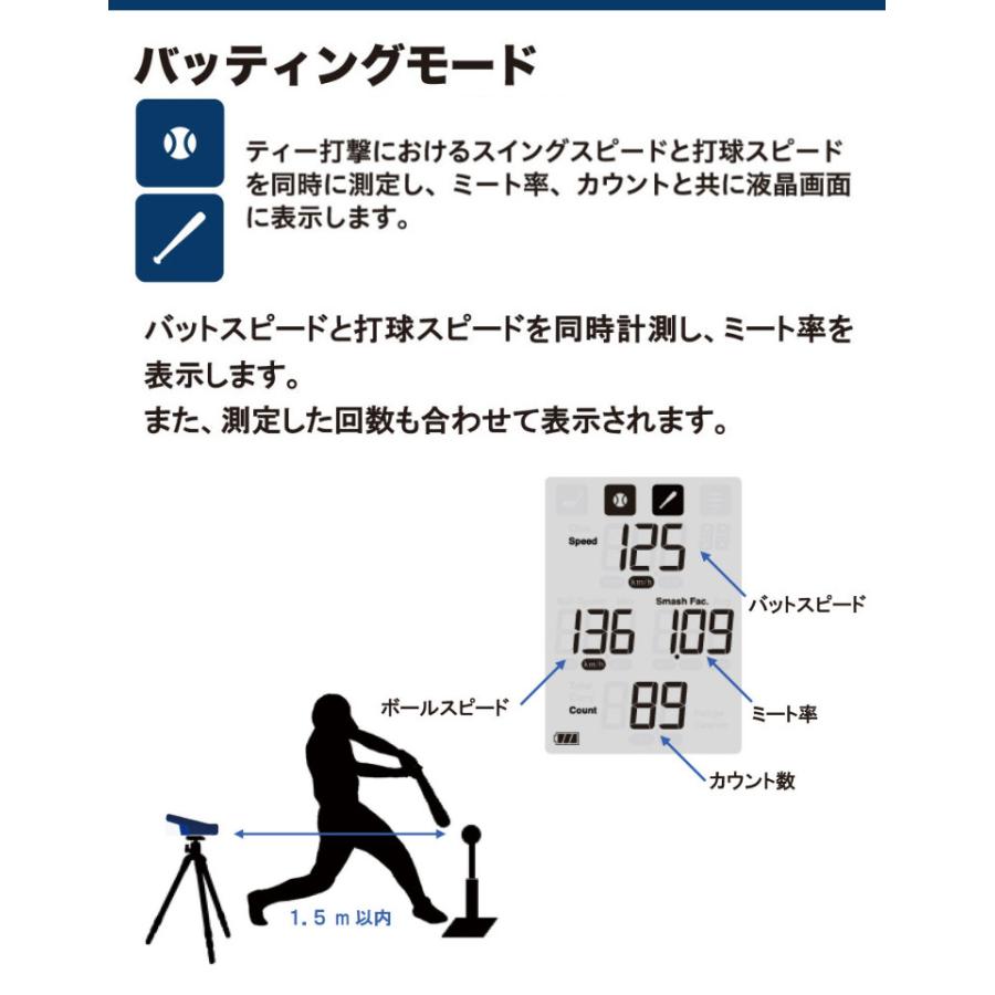 エスエスケイ（SSK） マルチスピードテスター5 MST500 Bluetooth対応