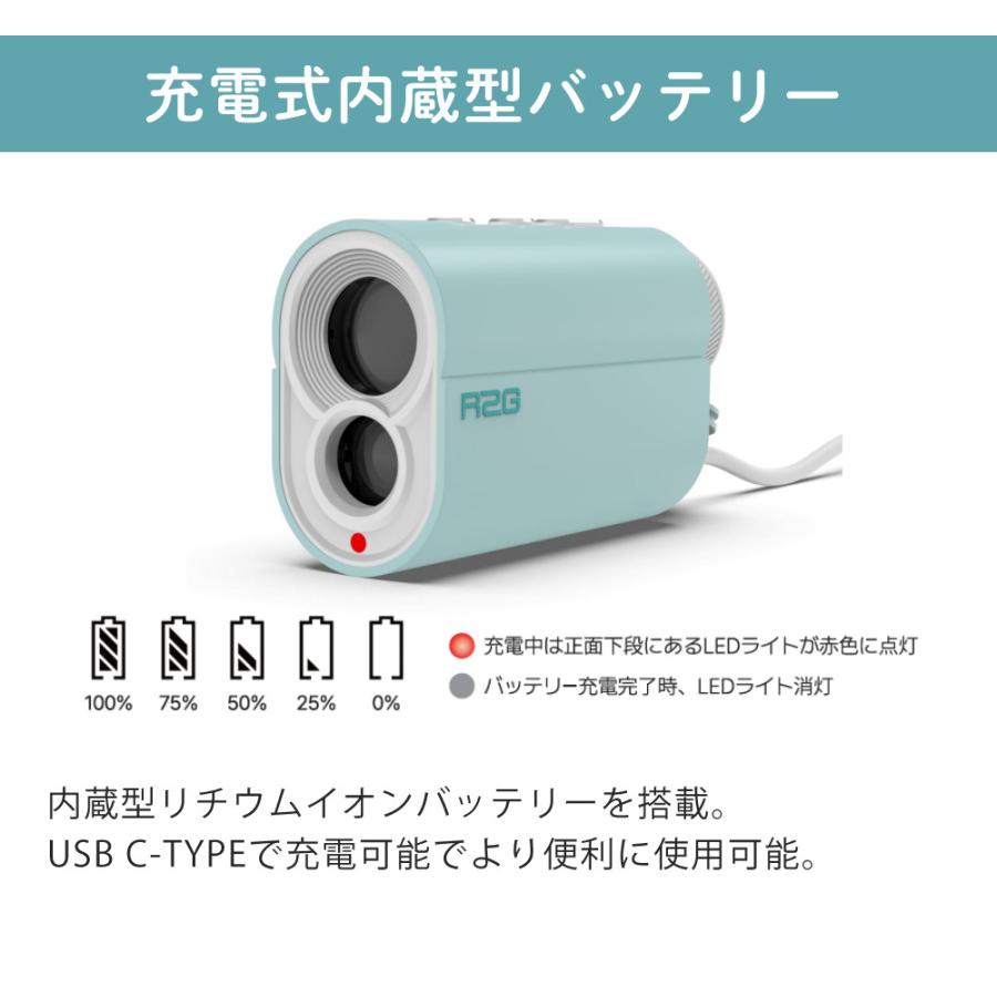 R2G レーザー距離計 MATE MiNi OLED ソフトメロン 3点間計測 2カラー