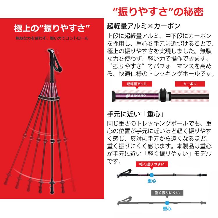 SINANO シナノ カーボンポール
CX-FALCON 12.7Φ カーボン製スキーストックの特徴 ｜国産スキーポールメーカー【シナノ