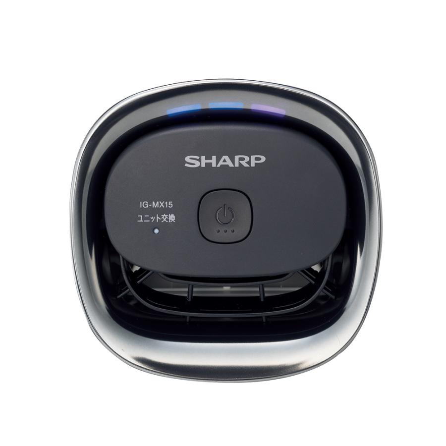 2025年製 SHARP IG-MX15-B イオン発生器 ブラック SHARP（シャープ） イオン発生機 IG-MX15-B ブラック ポータブル空気