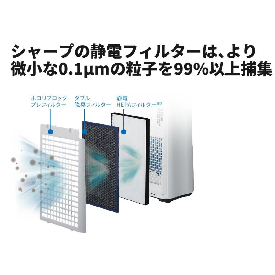 SHARP（シャープ） 空気清浄機 加湿器 KI-SX75-T ブラウン 〜18畳 最大