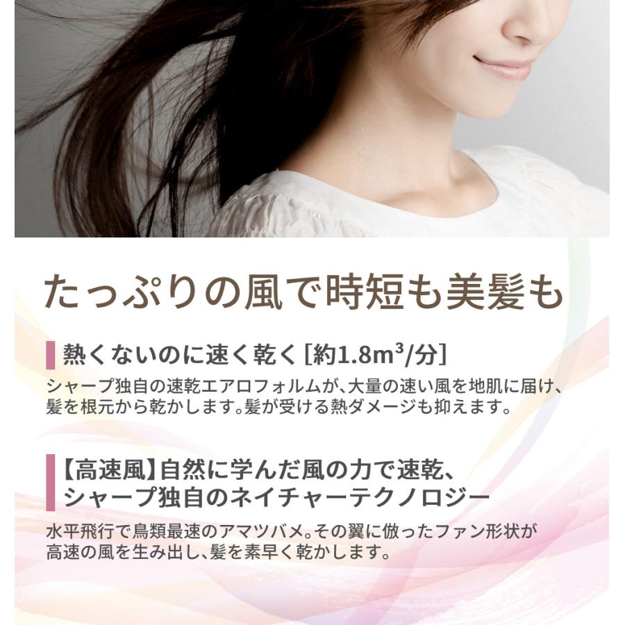 SHARP（シャープ） プラズマクラスター ドライヤー IB-RP7-W ホワイト