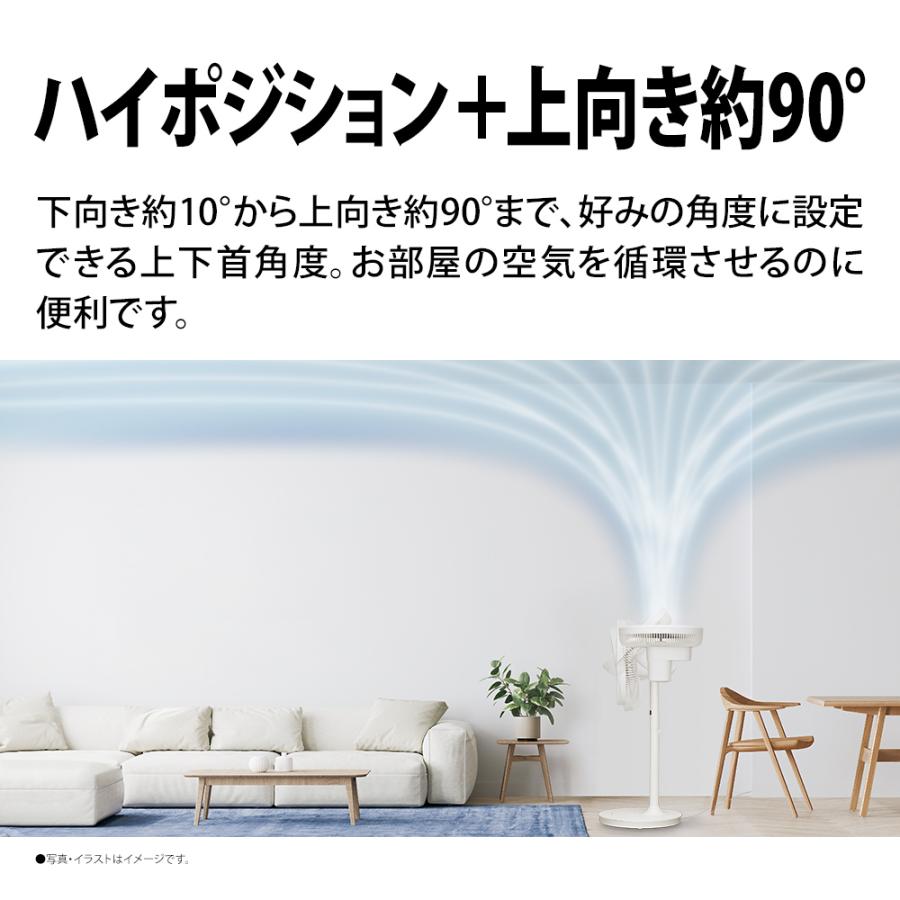 SHARP（シャープ） プラズマクラスター扇風機 PJ-T3DS-W ホワイト DC