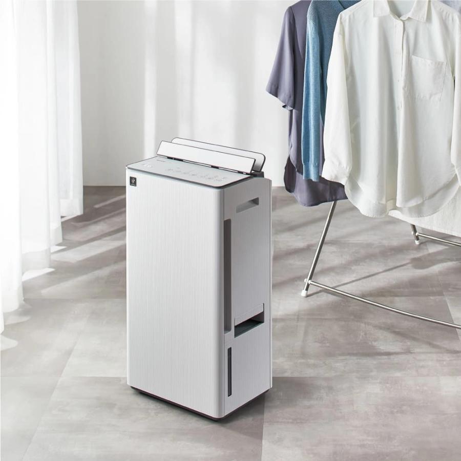 SHARP シャープ 衣類乾燥除湿機 CV-T190-W 2025年製 美品 SHARP（シャープ） 衣類乾燥除湿機 CV-T190-W ホワイト コンプレッサー