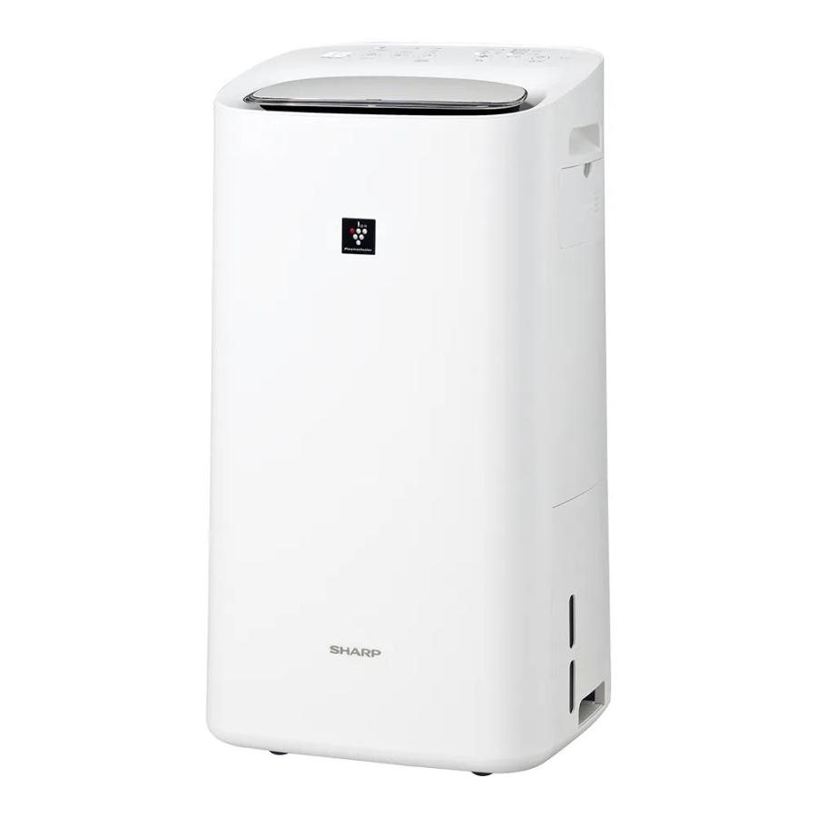 2021年製　SHARP KI-LS50-W 空気清浄機 ホワイト SHARP（シャープ） 除加湿空気清浄機 KI-TD50-W ホワイト 約10畳 除湿