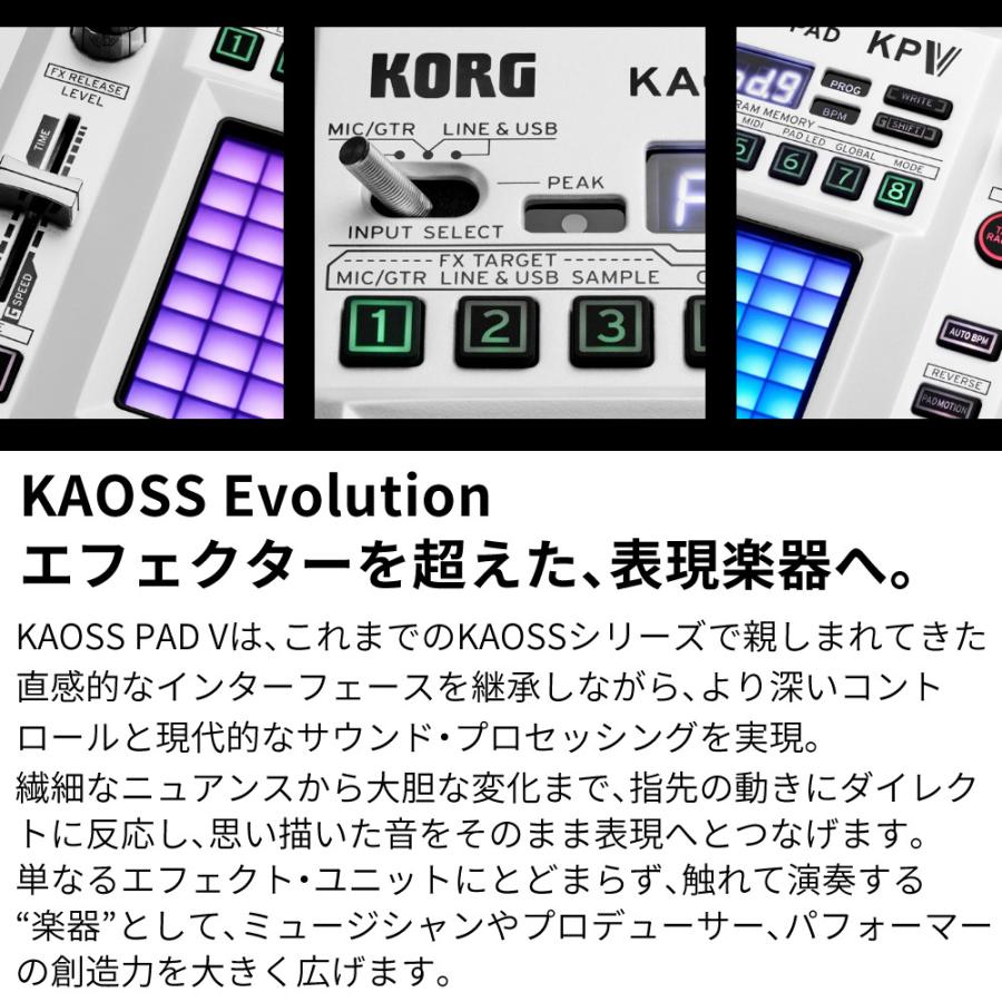 KORG（コルグ） ダイナミックエフェクトサンプラー KAOSS PAD KPV DJ