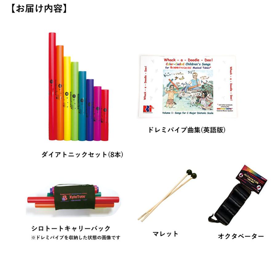ブームワッカー Boomwhackers ドレミパイプ BPXS ブームフォンXTS