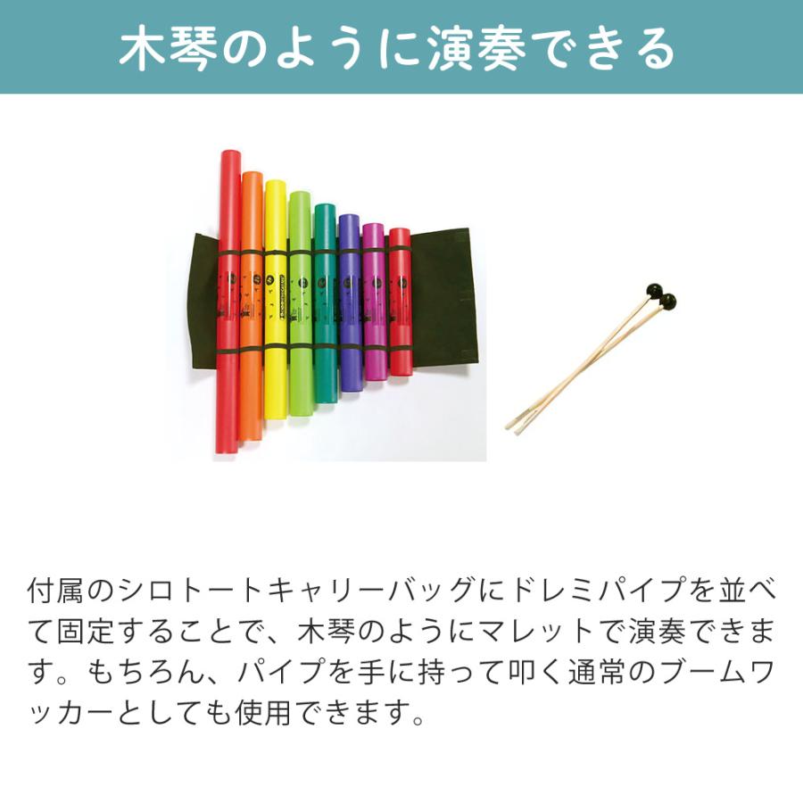 ブームワッカー Boomwhackers ドレミパイプ BPXS ブームフォンXTS