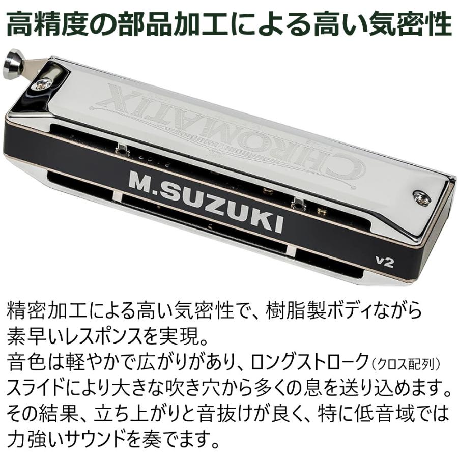 鈴木楽器製作所 スズキ ハーモニカ クロマチックハーモニカ 12穴48音