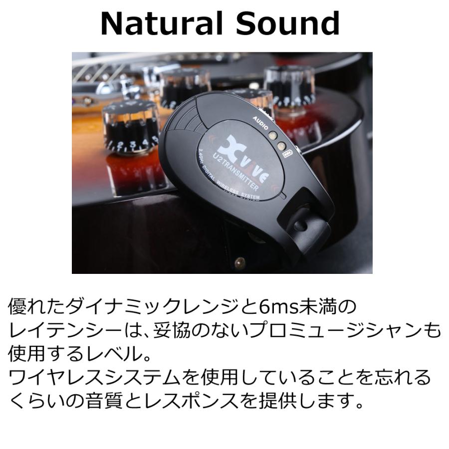 XVIVE エックスバイブ U2 Wireless Guitar System XV-U2/BK XVIVE エックスバイブ U2 Wireless Guitar System XV-U2/BK