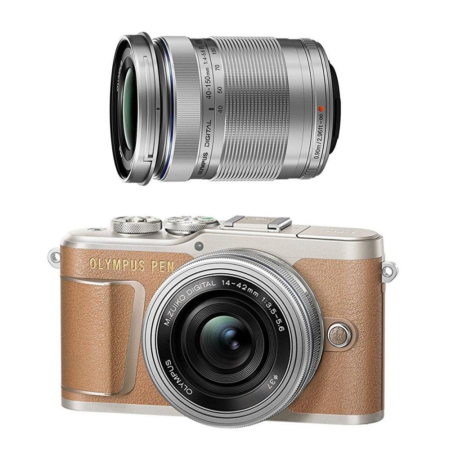 立派な Olympus Pen E Pl9 Ez ダブルズームキット ブラウン サゴタケモ