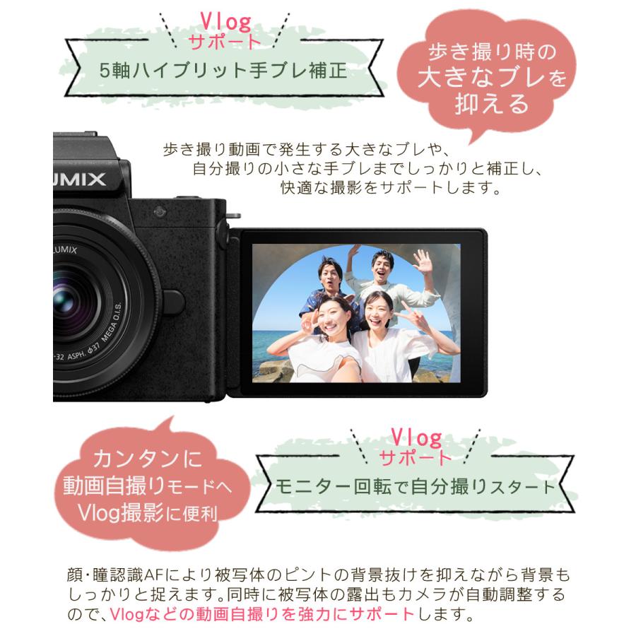 Panasonic（パナソニック） ミラーレス一眼カメラ LUMIX DC-G100DW-K