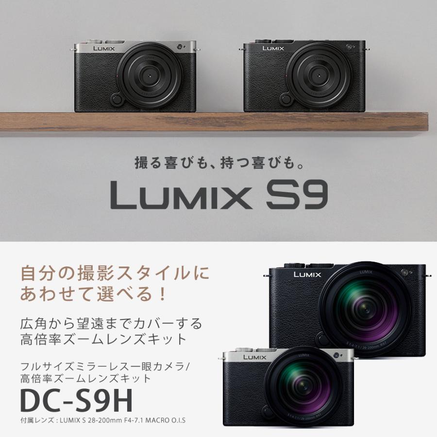 Panasonic パナソニック ミラーレスカメラ LUMIX S9 28-200キット DC