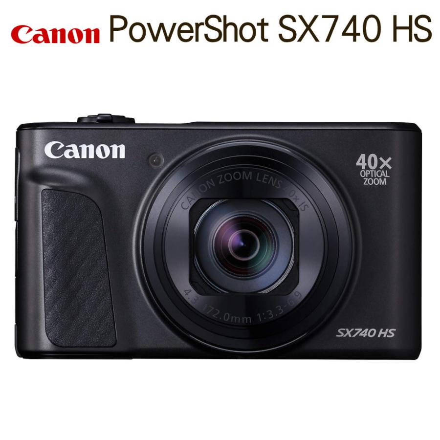 キヤノン（Canon） デジタルカメラ PowerShot SX740 HS ブラック