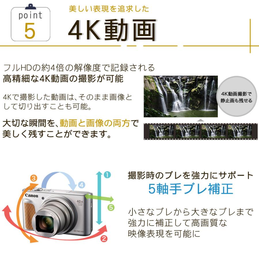 キヤノン（Canon） PowerShot SX740 HS シルバー パワーショット