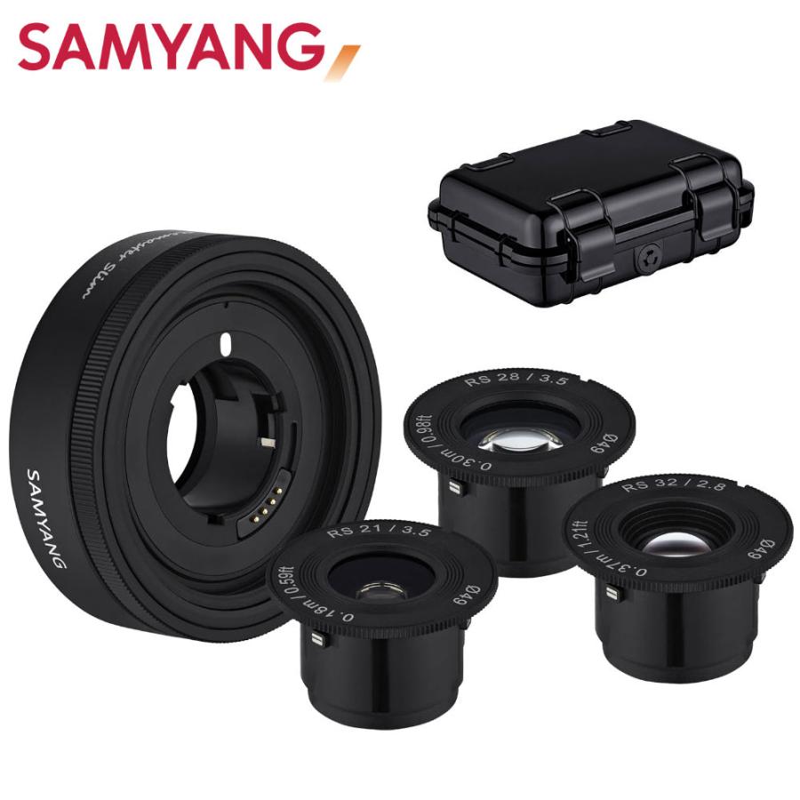 SAMYANG（サムヤン） 単焦点レンズ Remaster Slim 3 lens set 21mm F3