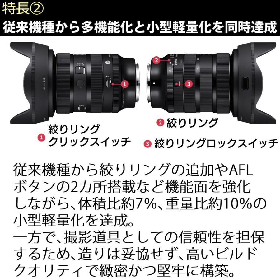 シグマ (レビュープレゼント)シグマ 24-70mm F2.8 DG DN II シグマ (レビュープレゼント)シグマ 24-70mm F2.8 DG DN II