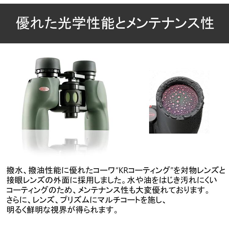 Kowa（コーワ） 双眼鏡 8倍 YFII 30-8 8x30mm 緑 グリーン （レビュー