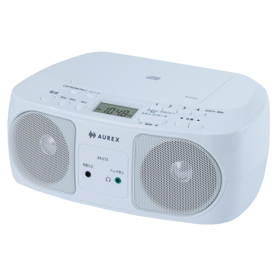 TOSHIBA（東芝） CDラジオ AX-C15（W）ホワイト TOSHIBA（ラッピング