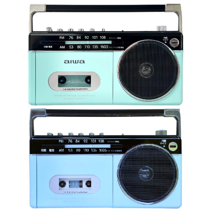 【新品未使用】Aiwa audio-G RCP3 Aiwa boom box audio -G RCP3 pastel blue am/fm Radio Cassette